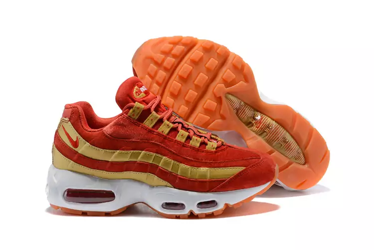 nike air max 95 pas cher girl red gold